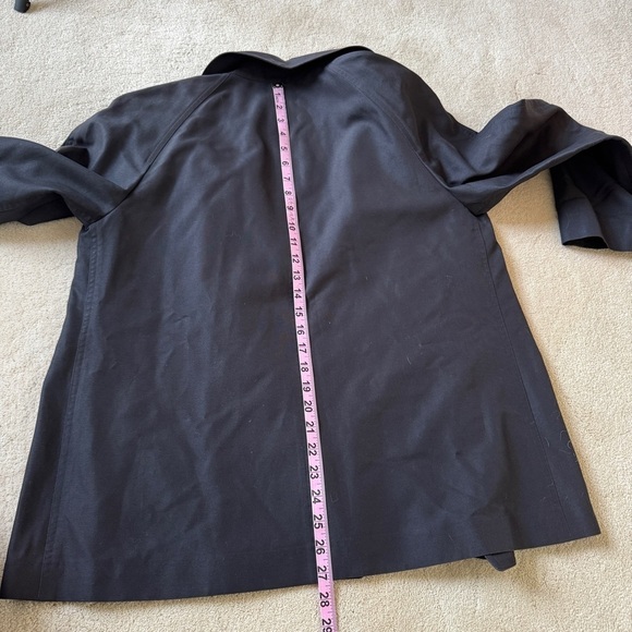 Anne Klein Open Front Jacket Blazer Black Large - Picture 12 of 12